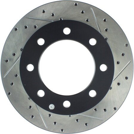 Centric Parts Sport Drilled/Slotted Brake Rotor, 127.65112L 127.65112L